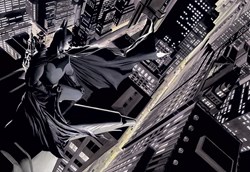 Batman: Knight Over Gotham (Box Canvas Deluxe) by DC - Box Canvas Deluxe sized 38x26 inches. Available from Whitewall Galleries