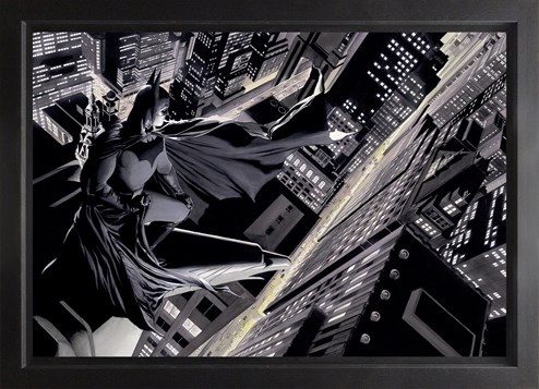 Batman: Knight Over Gotham (Box Canvas Deluxe) by DC - Framed Box Canvas Deluxe